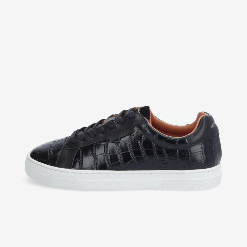 SPARKLE SNEAKER W - KROCO/NAPPA - NOIR